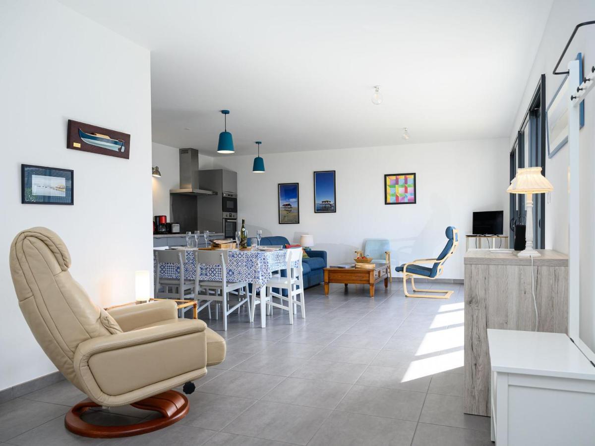 Maison Moderne Pres Plage Aiguillon - 2 Chambres, Terrasse, Jardin, Parking - Calme Et Confort - Fr-1-420-63 Arcachon Exterior foto