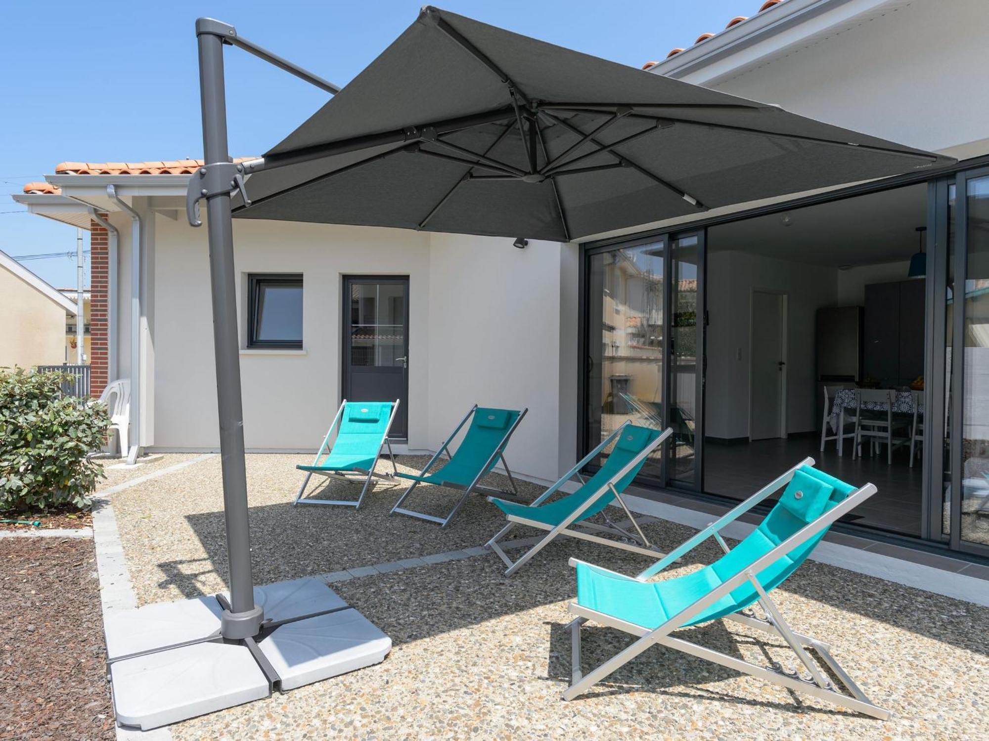 Maison Moderne Pres Plage Aiguillon - 2 Chambres, Terrasse, Jardin, Parking - Calme Et Confort - Fr-1-420-63 Arcachon Exterior foto